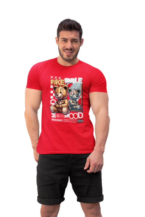 Tshirt Koszulka Bawełna Fake Smile 190 g/m²