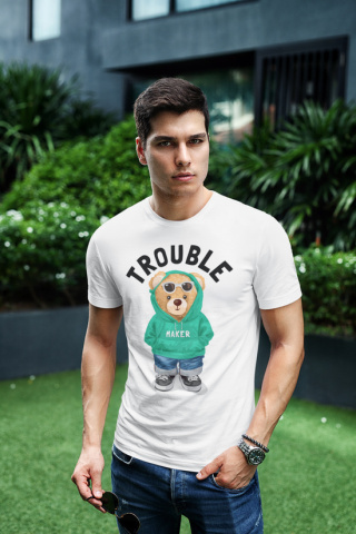 Tshirt Koszulka Bawełna Miś Teddy 54 190 g/m²