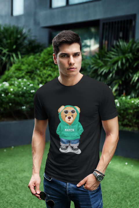 Tshirt Koszulka Bawełna Miś Teddy 54 190 g/m²