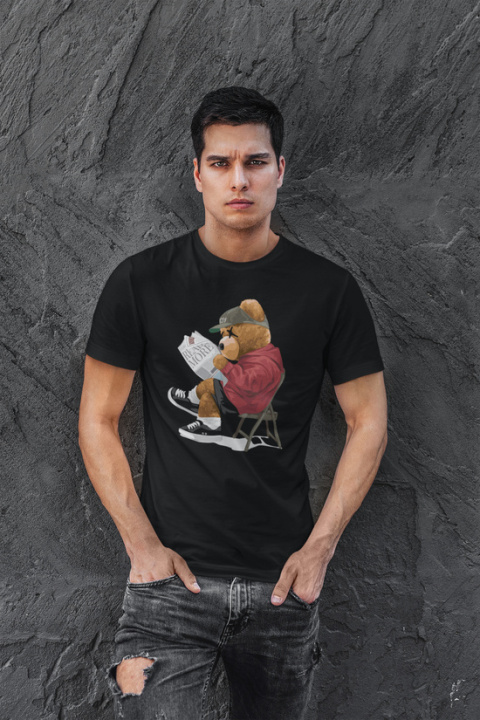 Tshirt Koszulka Bawełna Miś Teddy 56 190 g/m²