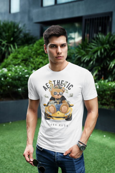 Tshirt Koszulka Bawełna Miś Teddy 57 190 g/m²