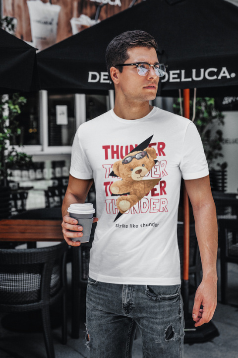 Tshirt Koszulka Bawełna Miś Teddy 59 190 g/m²