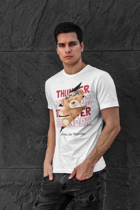 Tshirt Koszulka Bawełna Miś Teddy 59 190 g/m²