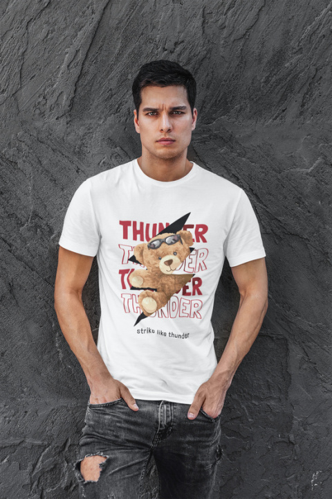 Tshirt Koszulka Bawełna Miś Teddy 60 190 g/m²