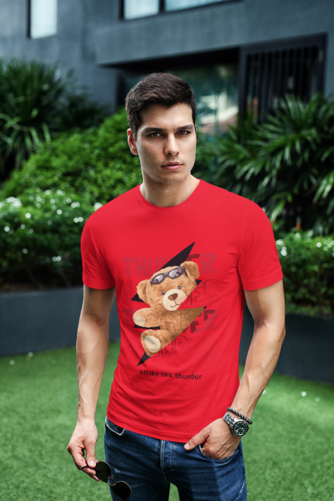 Tshirt Koszulka Bawełna Miś Teddy 60 190 g/m²