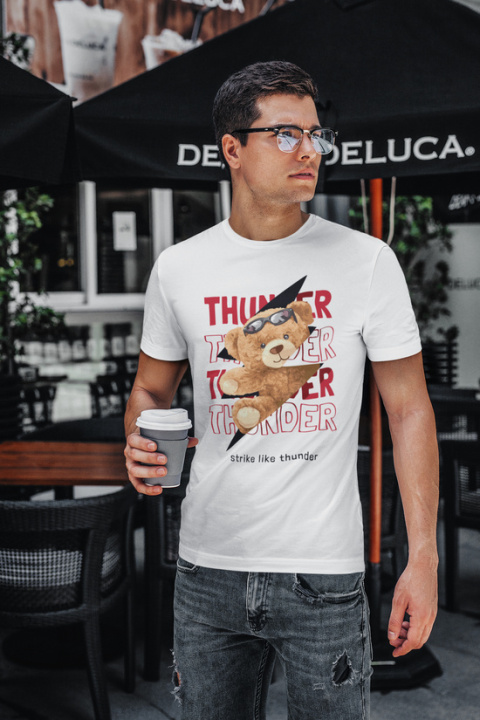 Tshirt Koszulka Bawełna Miś Teddy 60 190 g/m²