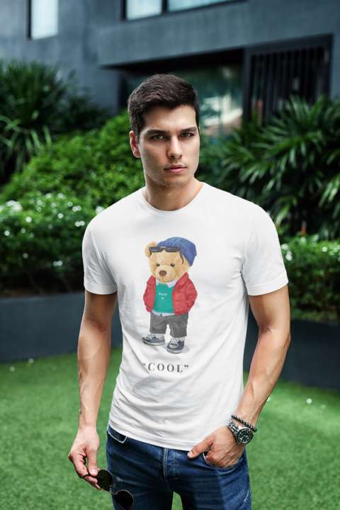 Tshirt Koszulka Bawełna Miś Teddy 12 190 g/m²