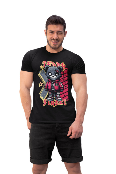 Tshirt Koszulka Bawełna Haunted Teddy Bear 190 g/m²