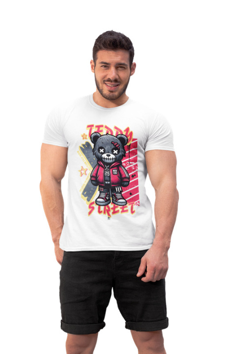 Tshirt Koszulka Bawełna Haunted Teddy Bear 190 g/m²