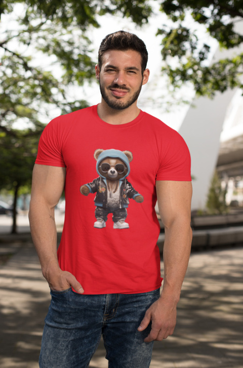 Tshirt Koszulka Bawełna Miś Teddy Bear 3 / 190 g/m²