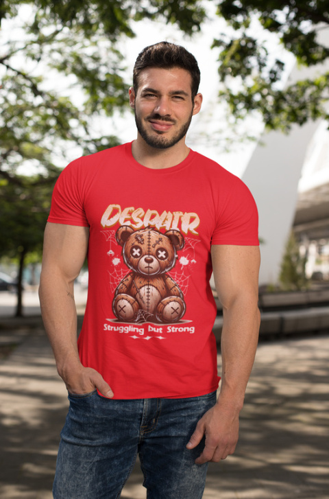 Tshirt Koszulka Bawełna The Bear Despair / 190 g/m²