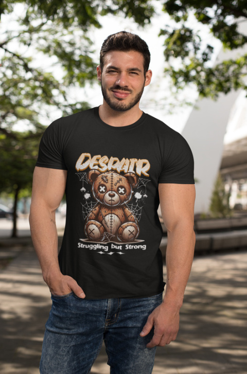 Tshirt Koszulka Bawełna The Bear Despair / 190 g/m²