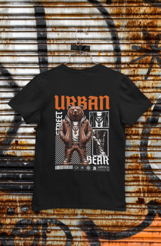 Tshirt Koszulka Bawełna Urban,Street Bear / 170 g/m²